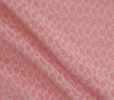Organza jacquard rafia naranja